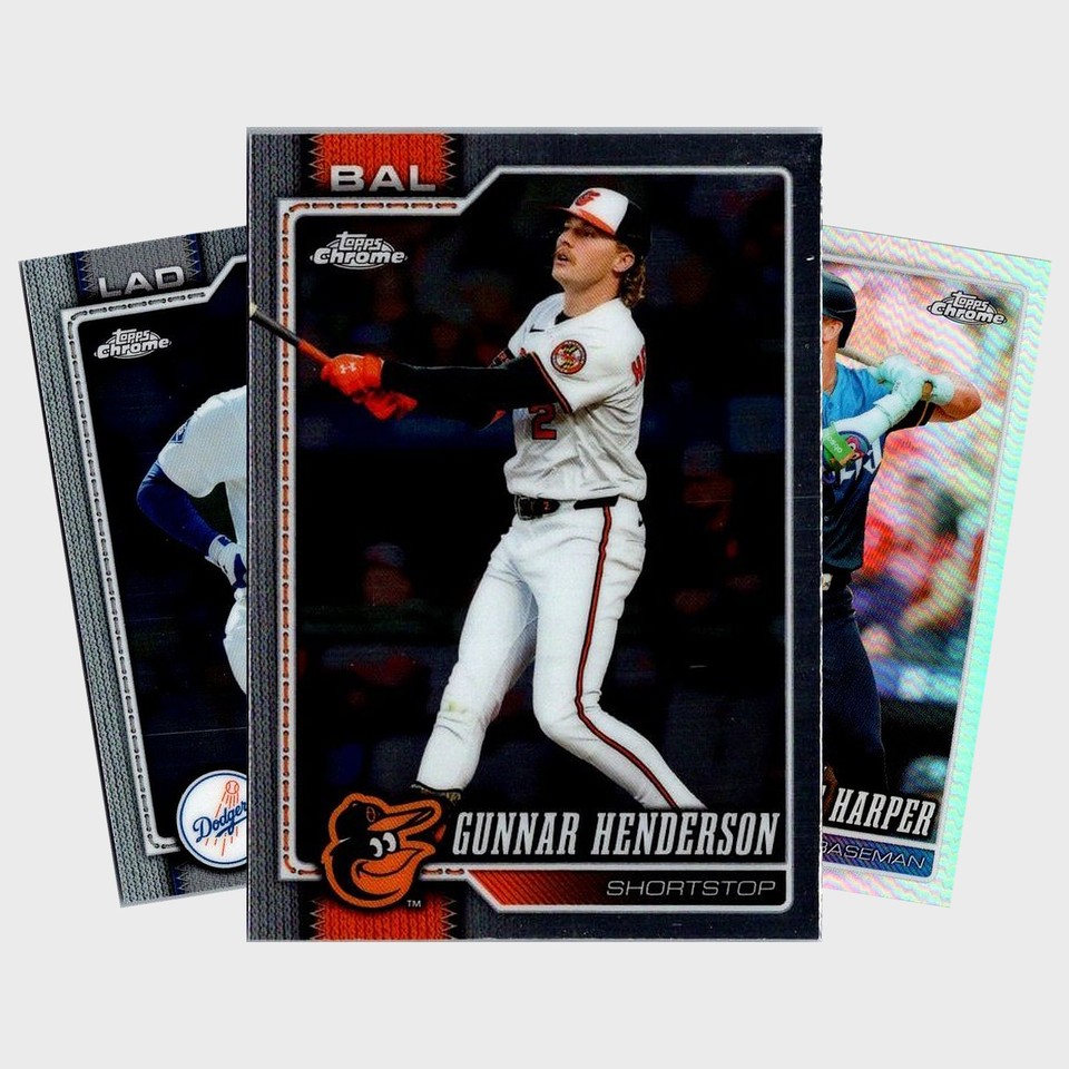 2026 Topps Chrome Baseball #151-300 Base Refractor Pick Your Card RC MLB Singles