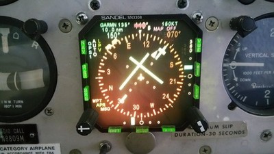 Sandel EHSI SN3308 WITH VERSION 2.30 WAAS 3308