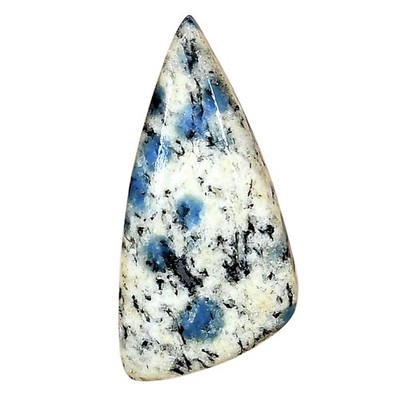 Natural K2 Blue - Azurite In Quartz 32.91x16.2x5.5 mm Fancy Gemstone LS03425-57