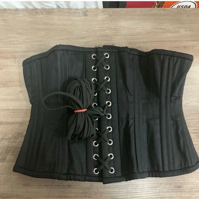 Alter Ego Clothing Women s Black Underbust Waist Trainer Corset Size 26