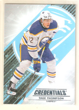 Tage Thompson 2024-25 UD Credentials Base Card #72 Sabres