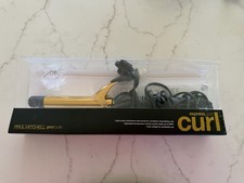 NWOT Paul Mitchell Pro Tools Express Gold Curl 1" Curling Iron