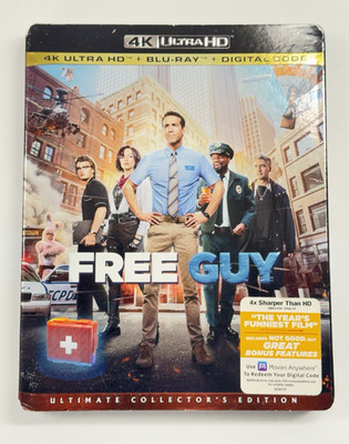 Free Guy ( 4K UHD+Blu-ray ) - Ultimate Collector's Edition - Brand New -