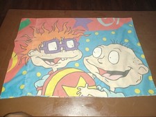 Nickelodeon Vintage 1990s Rugrats Double-Sided Pillowcase