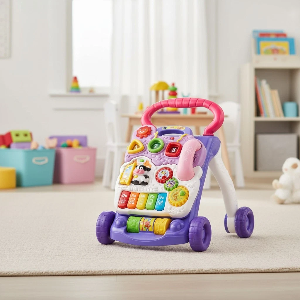 Vtech Sit-to-Stand Learning Walker in Lavender - Developmental Toy for Toddlers
Opens in a new windo
