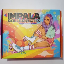 Impala Rollerskates Women's Size 7 Pink Tartan Indoor Outdoor New In Box