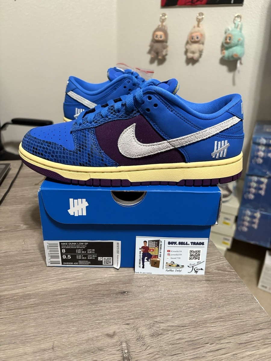 Size Nike Undefeated x Dunk AF1 SP Low On It Blue