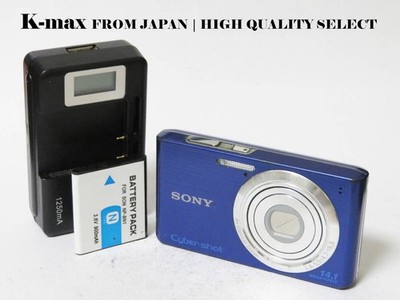 SONY Cyber Shot DSC-W610 Blue Digital Camera 4x Zoom 14.1MP