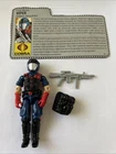 1986 HASBRO GI JOE COBRA VIPERS v1 FIGURE COMPLETE Tight Joints File Card R2