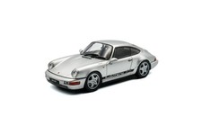 Solido Porsche Diecast Car 1/43 Scale 911 (964) Carrera Rs 1994 (Silver) S43129_