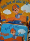 Blippi Toddler/kids school full size backpack/bag with lunch bag 2 Piece NWT — photo 2