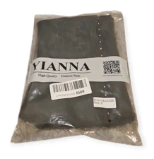 YIANNA Waist Trainer Women' Latex Underbust Waist Corsets Cincher Body Shaper S.