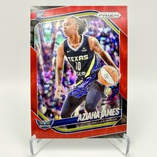 2025 Panini Prizm WNBA Aziaha James RC Red Seismic Prizm /249 #83