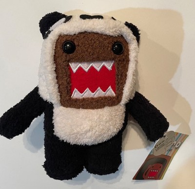 NEW Domo Kun Nation 7  Panda Suit Plush Soft Toy Standing Collectible