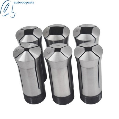 New 5C Square Collet 6 PC Set 1/4'',5/16'',3/8'',1/2'',5/8'',3/4''