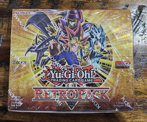 Yu-Gi-Oh TCG: Retro Pack Booster Box (24 packs) English Edition Factory Sealed