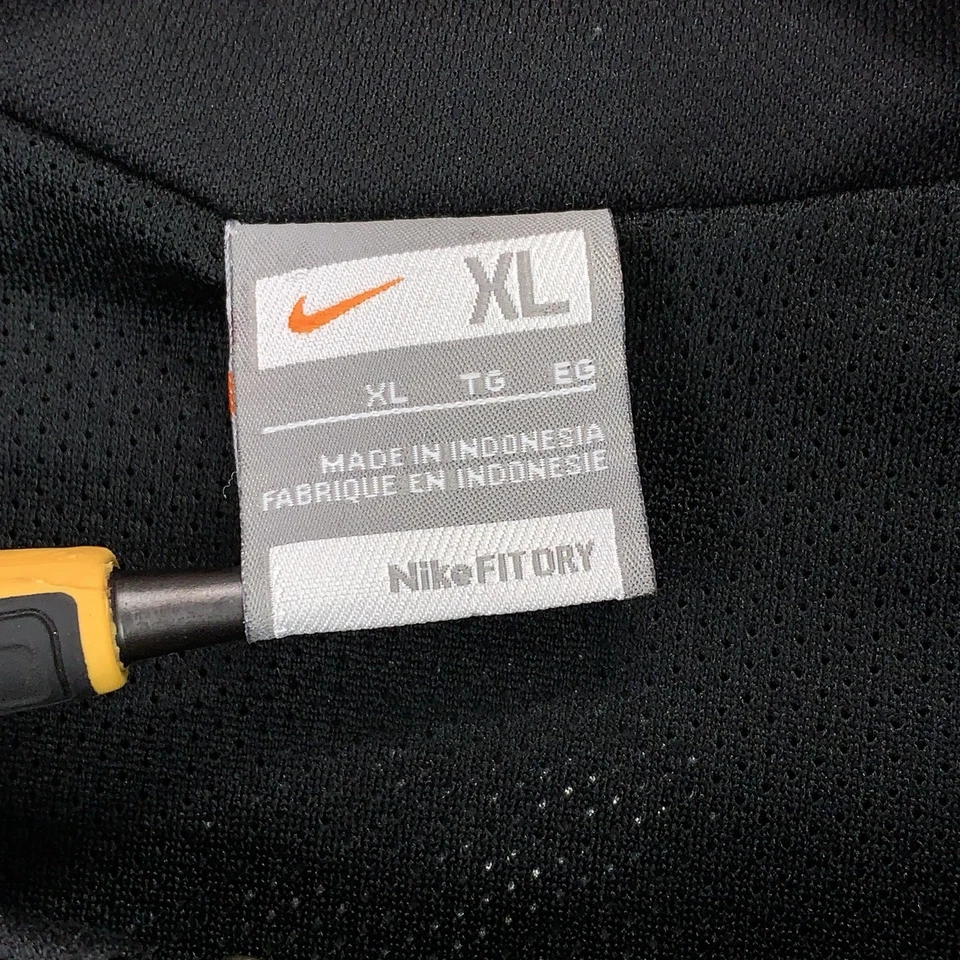 Chaqueta De Colección Nike LeBron James Para Hombres XL Negra Blanca LS Pista FitDry Baloncesto Foto 3 de 4