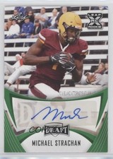 2021 Leaf Draft Auto Green Mike Strachan Michael Strachan #BA-MS2 Auto no9