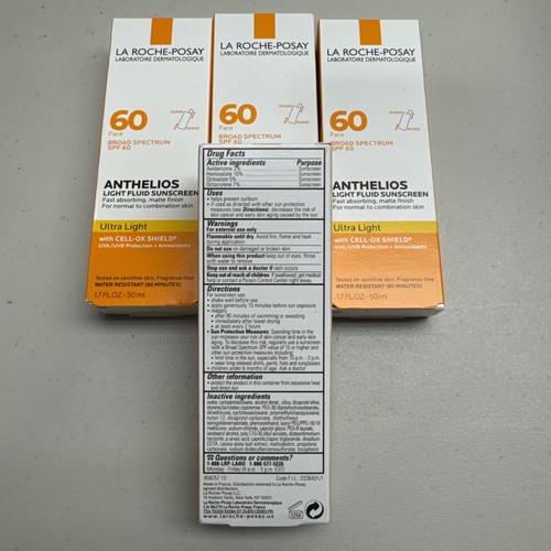 La Roche-Posay Anthelios Ultra Light Facial Sunscreen SPF 60 Exp. 10/2025+ - Picture 2 of 2