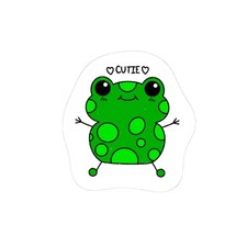 Cute Frog Sticker