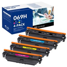069H Toner Cartridge 4-Pack Compatible with Canon imageCLASS MF753Cdw MF751