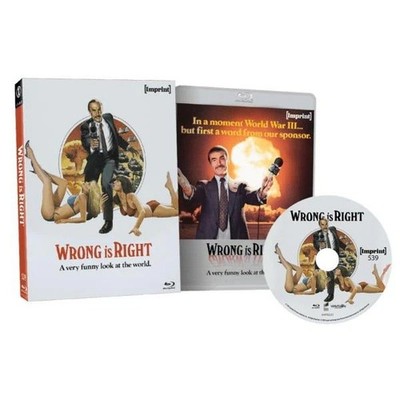 WRONG IS RIGHT (1982) [IMPRINT LIMITED EDITION] [ALL REGIONS] (BLU-RAY)