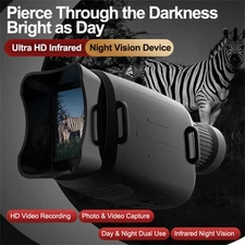 16X Zoom IR Night Vision Monocular Infrared Scope HD Digital Camera Video