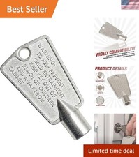 Replacement Metal Freezer Door Keys for GE, Kenmore, and Frigidaire Models