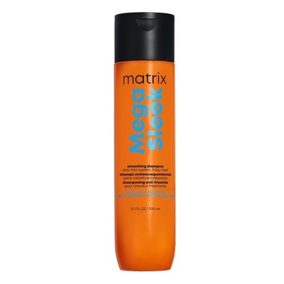 Matrix Mega Sleek Glättendes Shampoo gegen Frizz, professionelle Formel, für