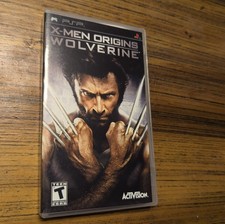 PSP X-Men Origins Wolverine Sony PlayStation Portable Complete Tested