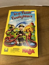 HABA Board Game In a Flash Firefighters Box