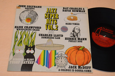 JOHN COLTRANE DAVID NEWMAN HERBIE MAN..LP TOP JAZZ 1°ST ITALY 1970