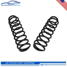 Pair Rear Coil Springs For 2011-2014 Ford Mustang Base Gt 3.7l 5.0l 17 18