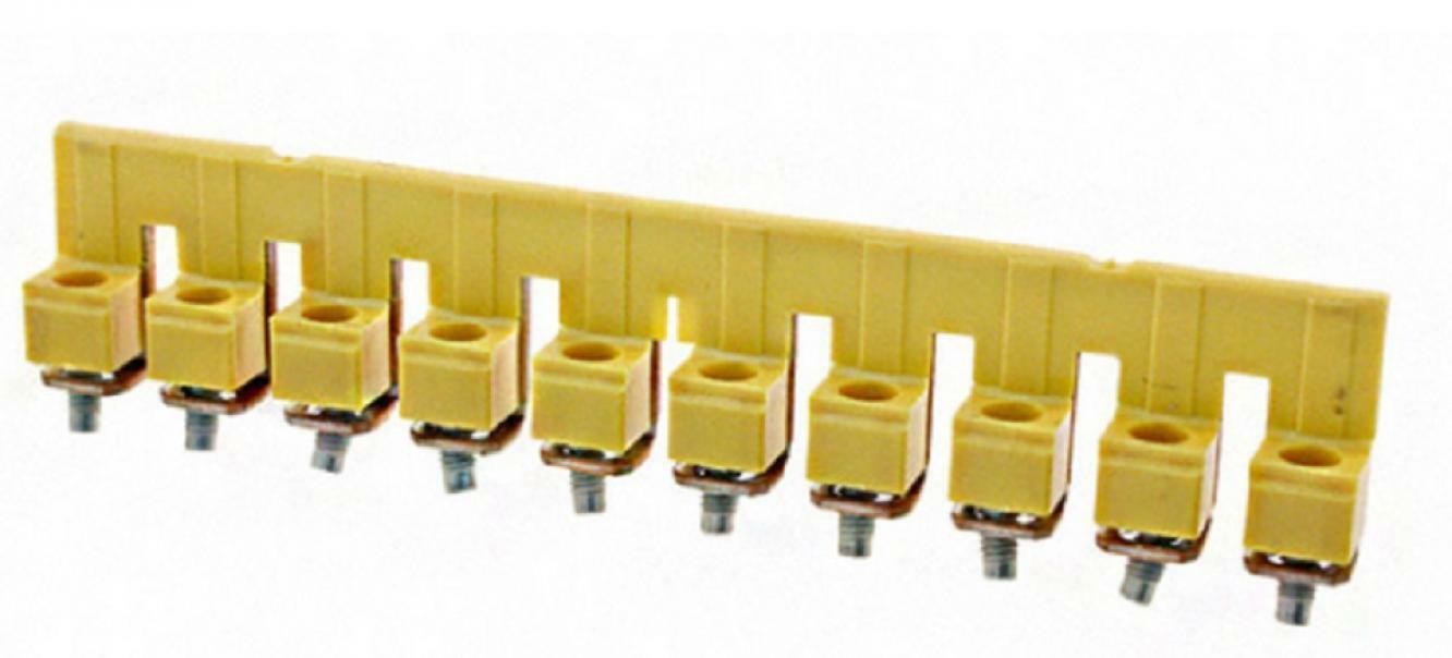 WEIDMULLER WQV 10/10 PONTICELLO SERIE W COLLEGAMENTO TRASVERSALE PER MORSETTI 10