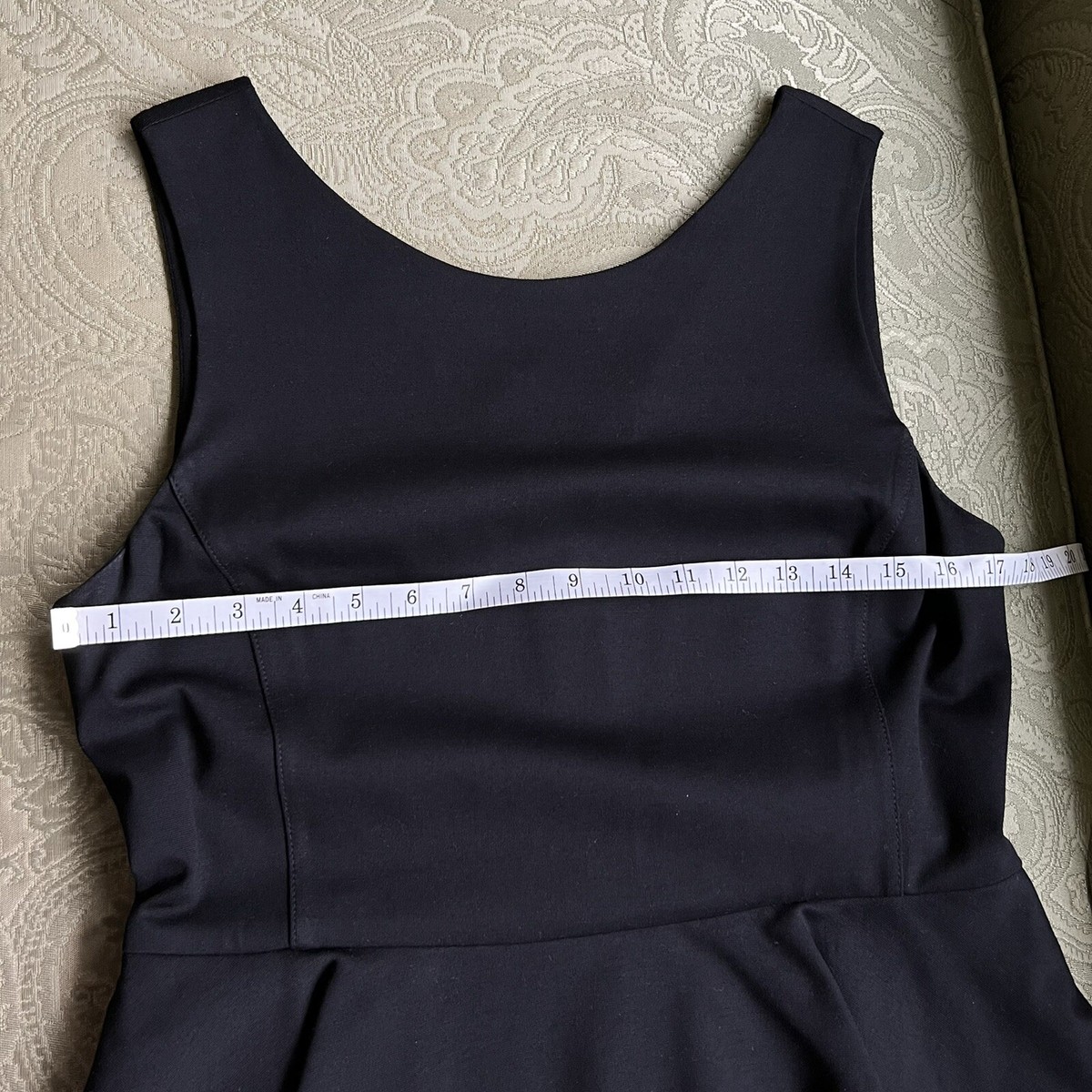 banana republic black peplum dress Banana Republic Black Peplum Formal Knit Dress Womens Size 6 Stretch Sheath $148