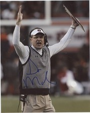 GUS MALZAHN AUBURN TIGERS SIGNED 8x10 PHOTO AUTOGRAPH w/ COA