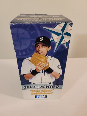 MLB 2007 イチロー GOLD GLOVE BOBBLEHEAD Ichiro Bobblehead Seattle Mariners 2007 Gold Glove | eBay