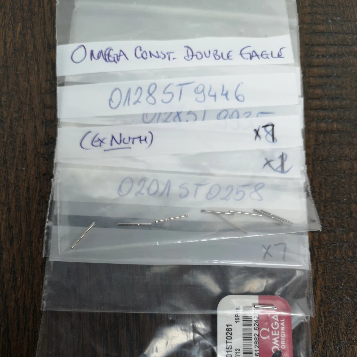 Omega constellation bracelet pins sale