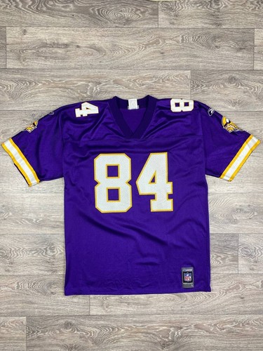 Randy Moss Minnesota Vikings authentic Reebok purple double stitched jersey - Picture 4 of 8