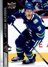 2020-21 Upper Deck Antoine Roussel (1) Vancouver Canucks #427 Hockey Card