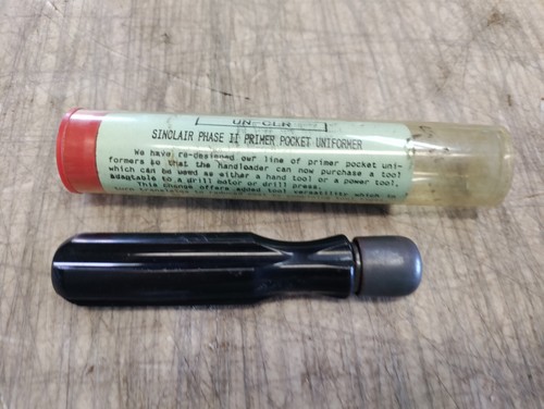 Sinclair Rifle Primer Pocket Uniformer Phase 2 II UN-CLR | eBay