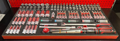 KS Tools 1/2'' Steckschlüssel-Satz in Schaumstoffeinlage, 120-tlg