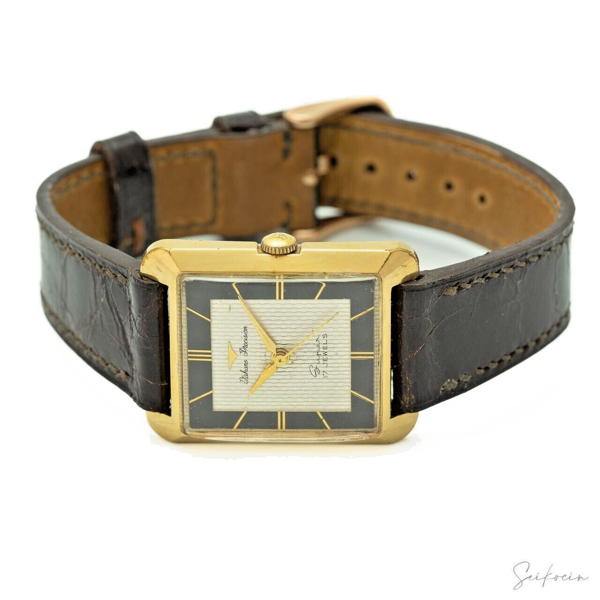 OH済 TAKANO シャトーカレンダー 手巻き 19石