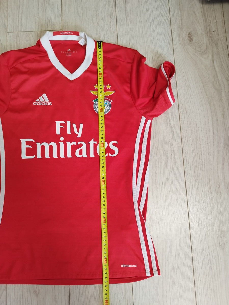 Sz XS Benfica football jersey Adidas home shirt 2016/2017 | eBay
