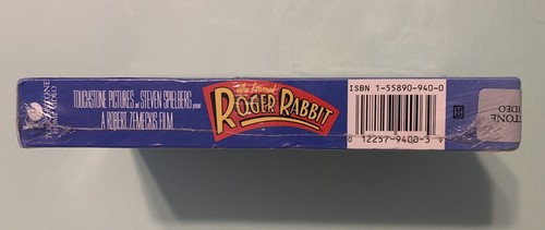 WHO FRAMED ROGER RABBIT VHS 1990 Released 1988 NEW SEALED Fast Free Shipping! - Picture 2 of 5