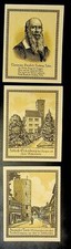 1921 Germany LENZEN 75 Phennig Banknote / Notgeld
