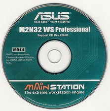ASUS M2N32 WS PRO Motherboard Drivers Installation Disk M914