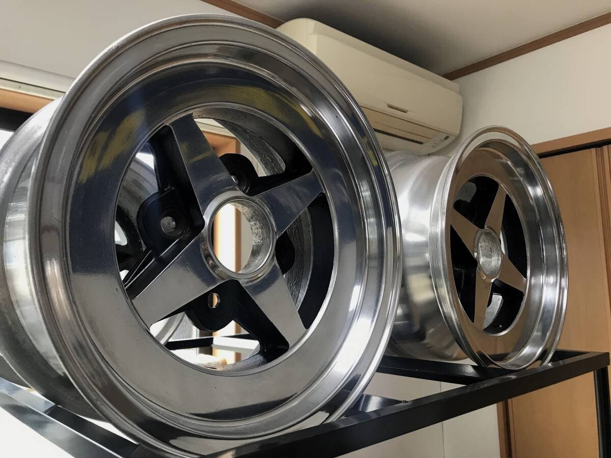 Rare 13×6j 114.3/4h Work Equip 4 Spoke USED GREAT CONDITION | eBay