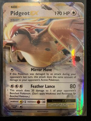 Pokemon -  Evolutions XY - Pidgeot EX- Boosterfresh- ENG - 64/108