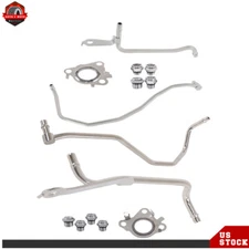 Turbo Coolant Line Kit Passenger Side&Driver Side For Ford F150 Transit 150 250